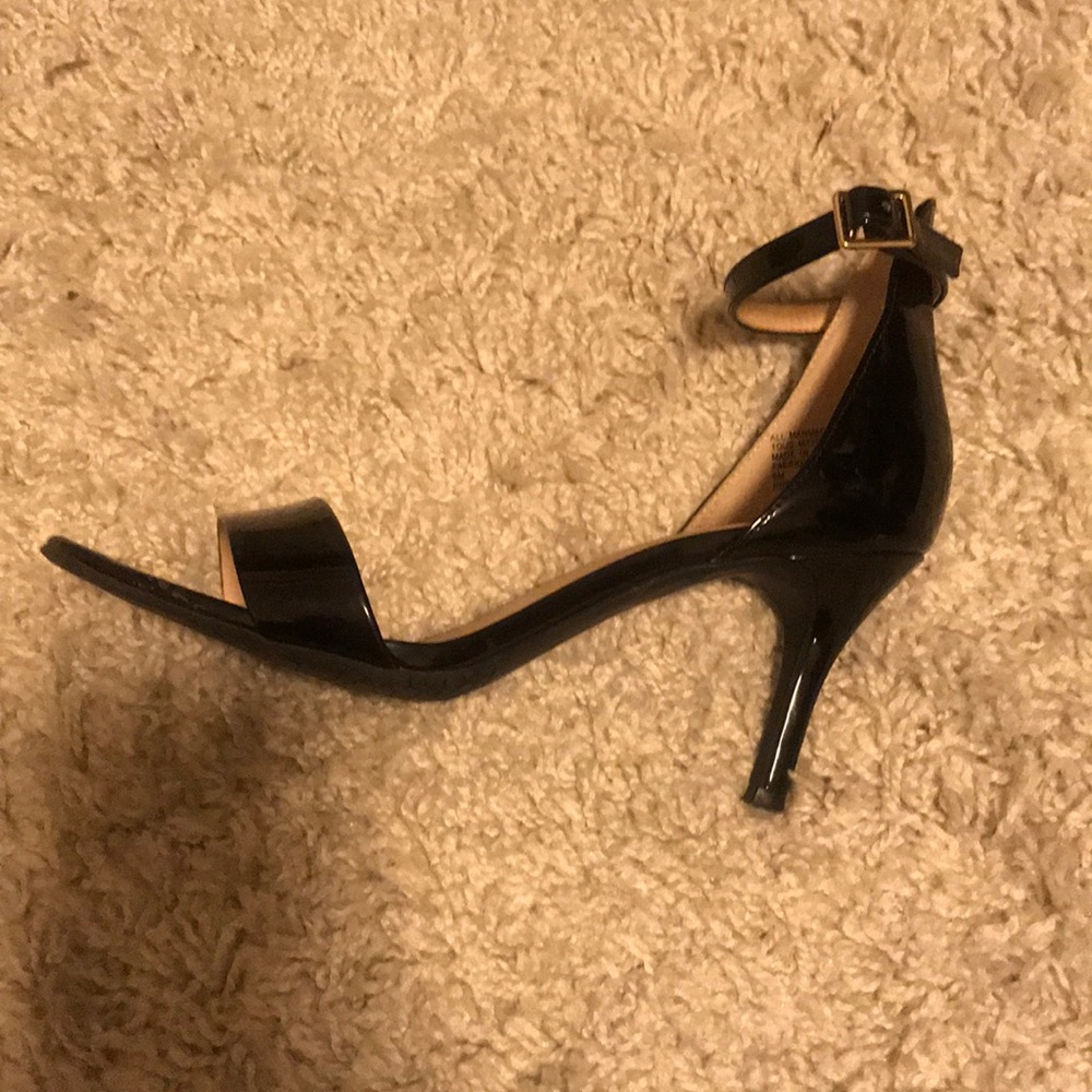 BP BLACK ANKLE STRAP HEEL